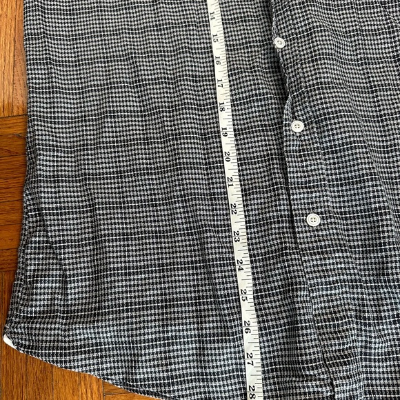 Tom Ford Micro Checked Button Down Long Sleeve Dress Shirt Men's Size 41 / 16 - Picture 10 of 10